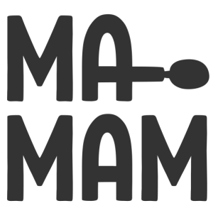 MAMAM logo - økologisk grøntsagsmos